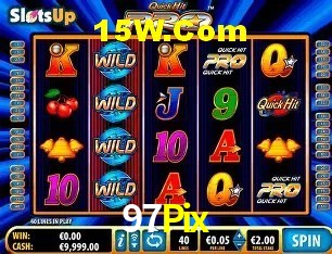 Biblioteca de slots populares na 97Pix